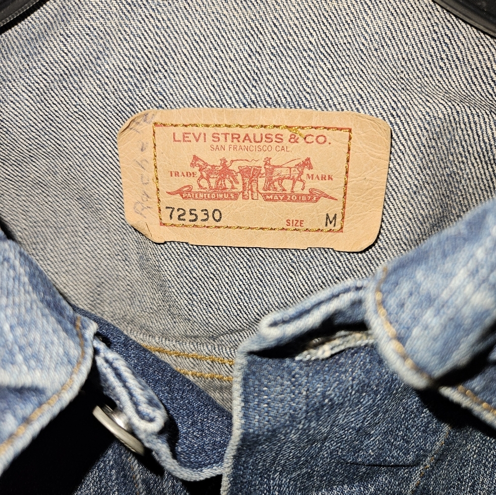 Levi's Classic Blue Denim Jacket